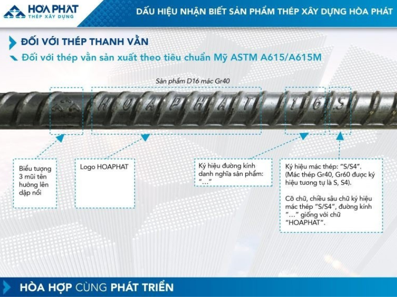 Cách Để Chọn Thép Xây Dựng Chuẩn Cho dự án 3 thép thanh vằn hòa phát