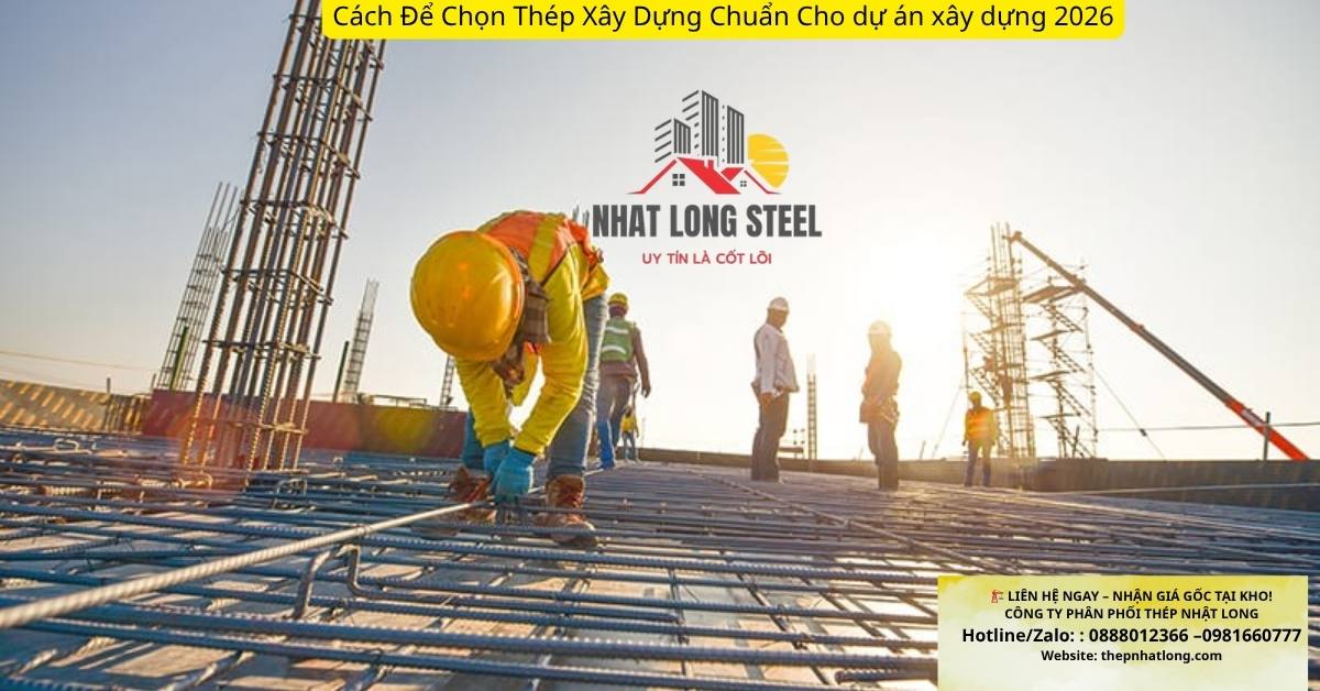 Cách Để Chọn Thép Xây Dựng Chuẩn Cho dự án 1 cahs chọn thép chất lượng cho dự án công trình tổng kho thép nhật long