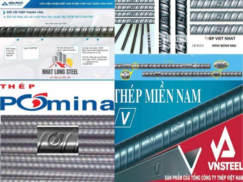 nhận diện thép chính hãng 2 cach nhan biet ky hieu thep xay dung