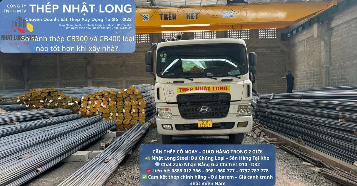 So Sánh Thép CB300 Và CB400 2026 1 so sánh thép cb300 và cb 400 loại nào tốt hơn ,kho thép nhật long