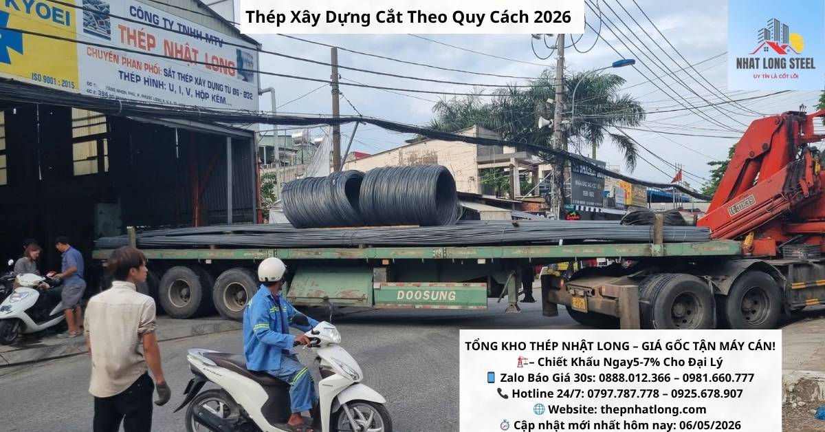 Thép Xây Dựng Cắt Theo Quy Cách 2026 1 thép xây dựng cắt theo quy cahs tại kho nhật long